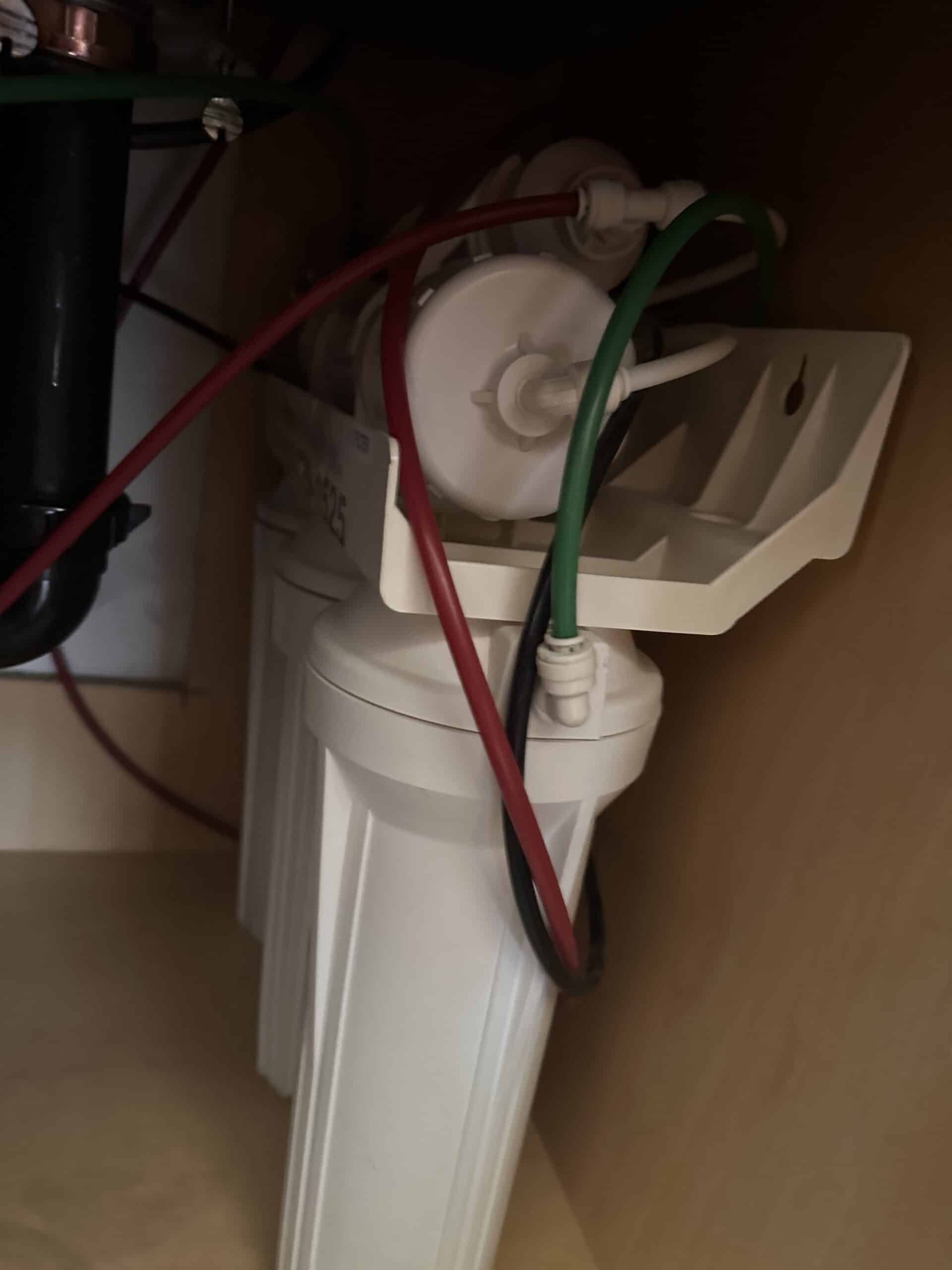 under sink ro installation of the ro350