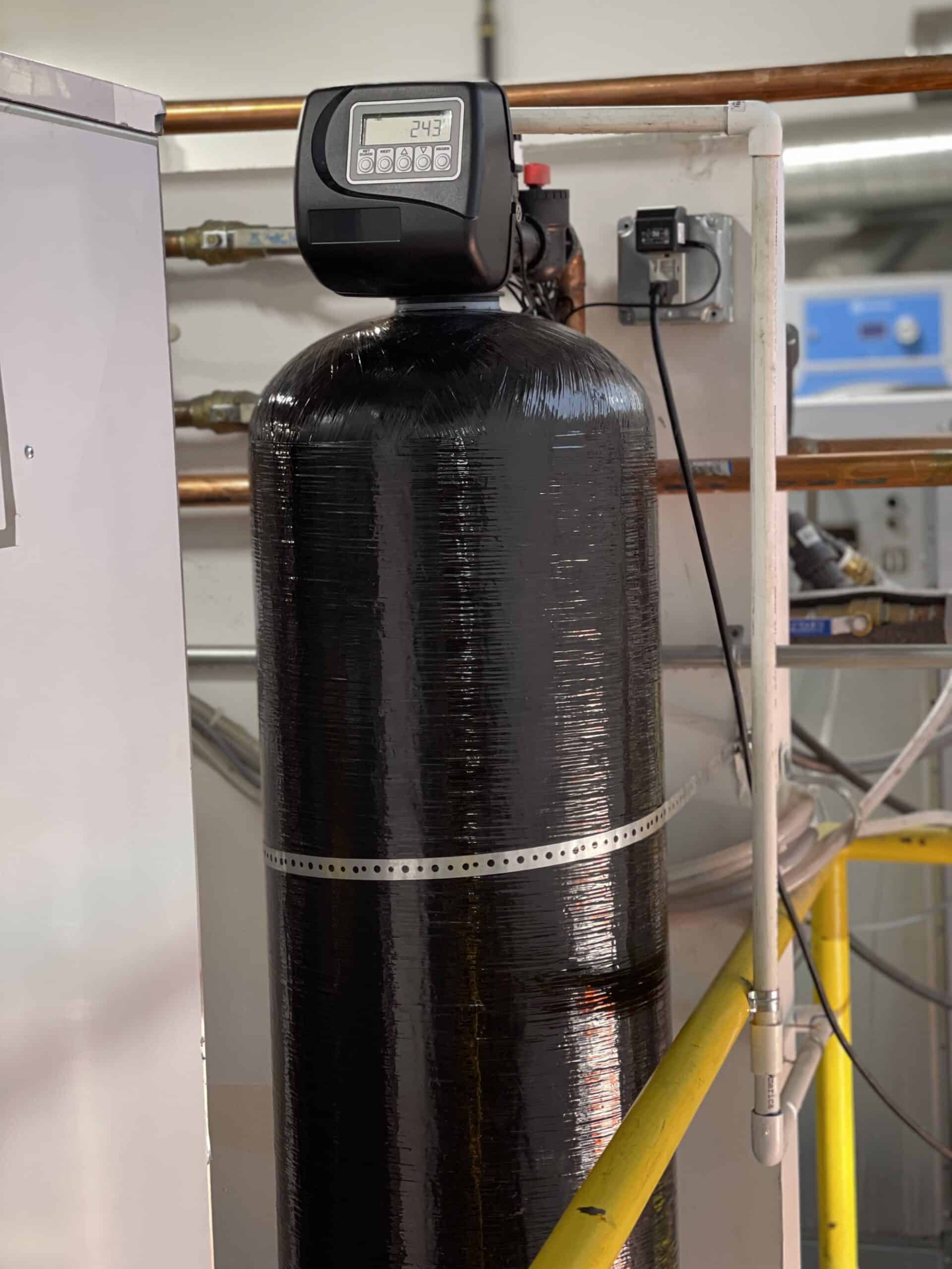 top view of the Praz Commercial Hard Water Treatment